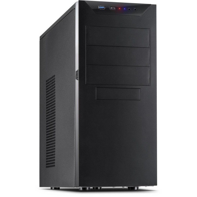 InterTech IT-8833 Velvet II Micro Tower ATX Gehäuse Nero